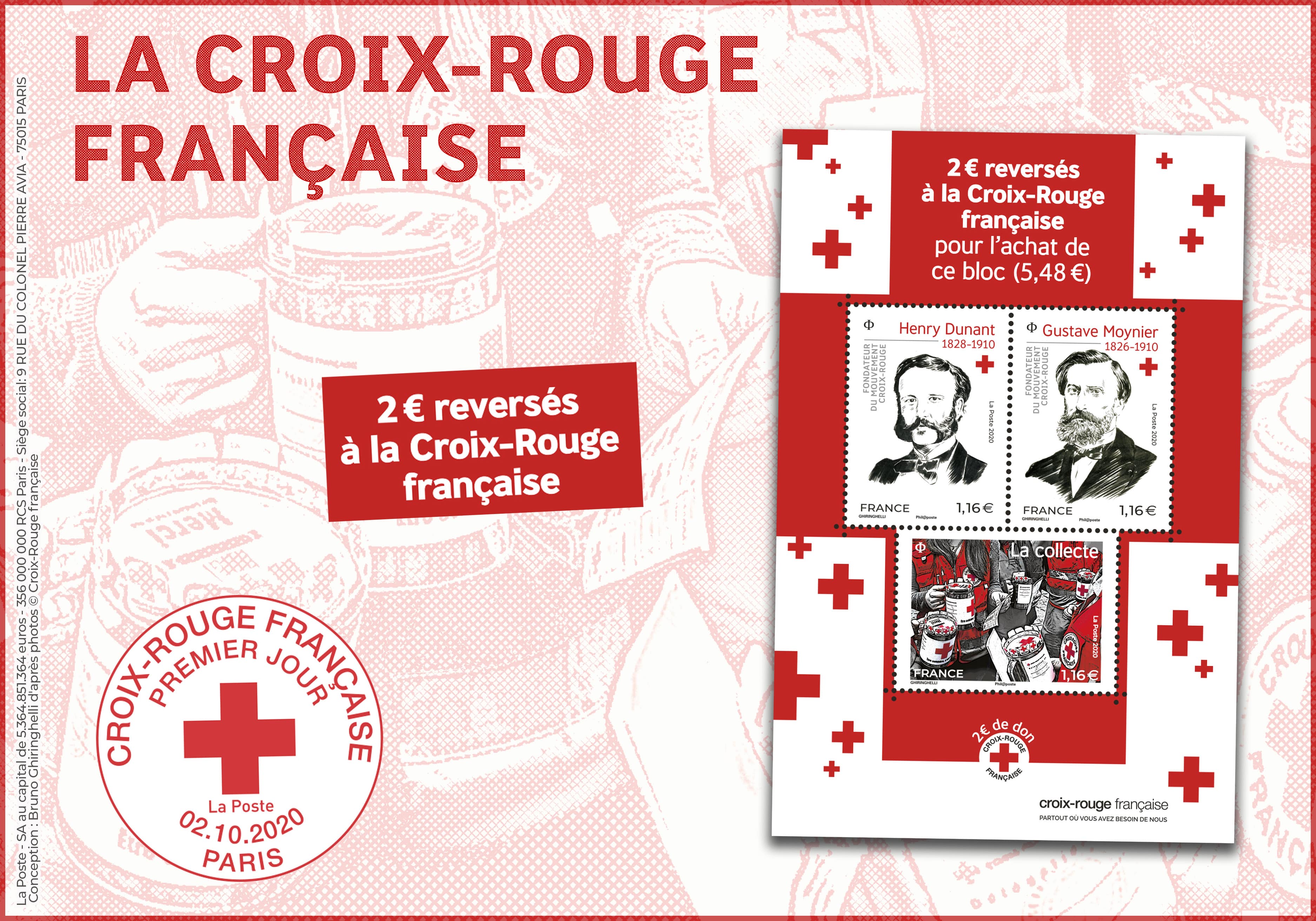 Bloc : La Croix-Rouge.